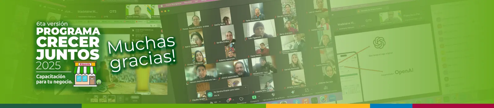 Finalizamos nuestro programa "Crecer Juntos 2025"