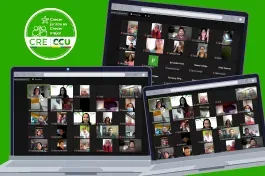 Almaceneros participando del programa Crecer Juntos de CRECCU durante 2021