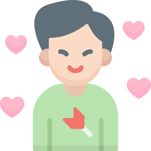 Ilustración de un corazón atravesado por la flecha de Cupido
