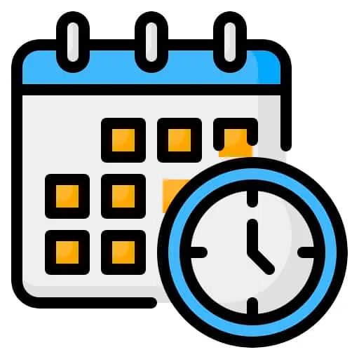 Ícono de horario extendido de atención