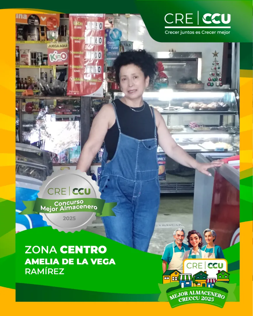 Finalista del Concurso Mejor Almacenero CRECCU 2025 de la zona Centro