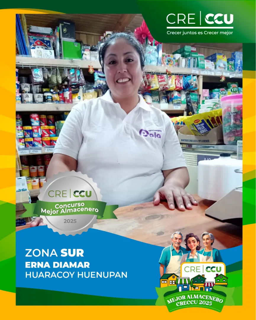 Finalista del Concurso Mejor Almacenero CRECCU 2025 de la zona Sur