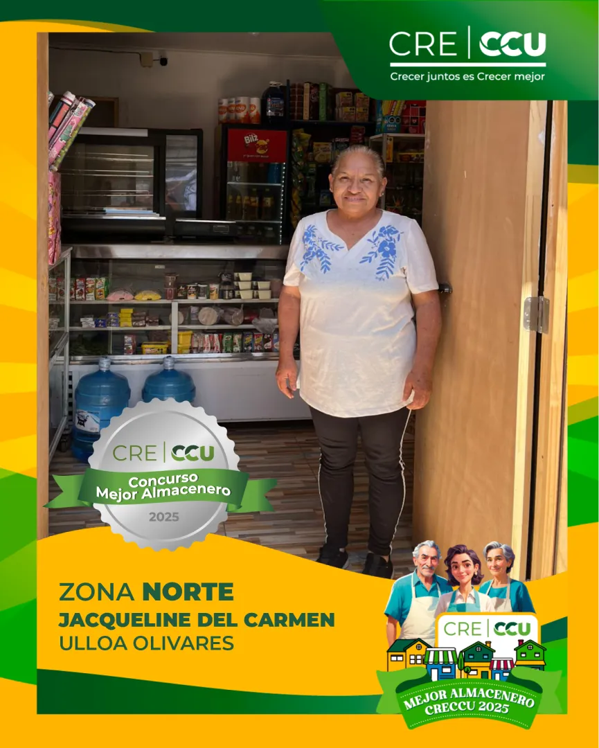 Finalista del Concurso Mejor Almacenero CRECCU 2025 de la zona Norte