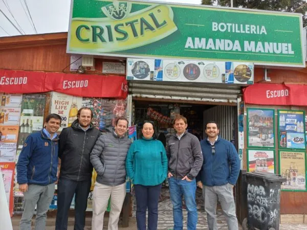 Fotografía enviada por WhatsApp de un cliente de CRECCU